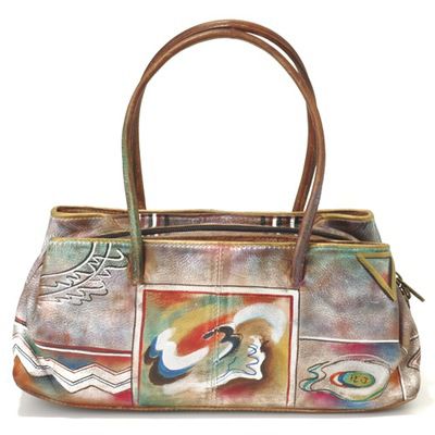 Anuschka Multi Compartment Handbag