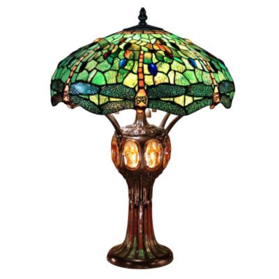 Tiffany Style Dragonfly Lamp