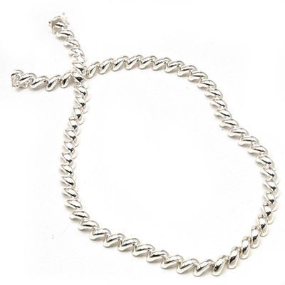 **Web Only** Sterling Silver 18" 47.59GM Link Necklace
