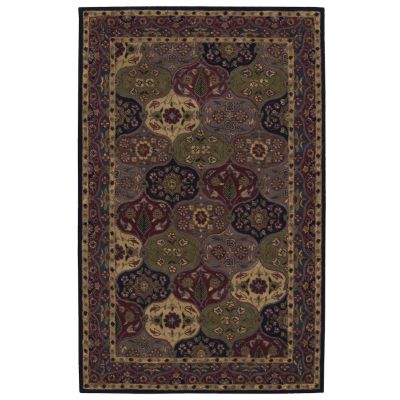 Caspian 5' x 7'6" Traditional Panel Kiman Design Rug