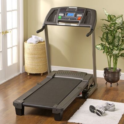 Healthrider Pro Interactive Treadmill w/ Stability Ball & Weights
