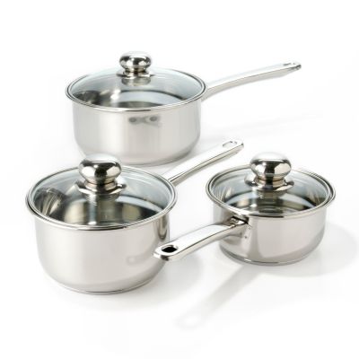 V28983 - Classicor Stainless Steel 6-pc Saucepan Set