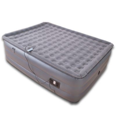 V28998 - Easy Riser Full Size Raised Pillowtop Air Bed w/ Remote & Nylon Carry Bag