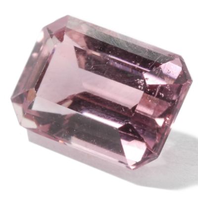 7 x 5mm Emerald Step Cut 1.00ct Nigerian Pink Tourmaline