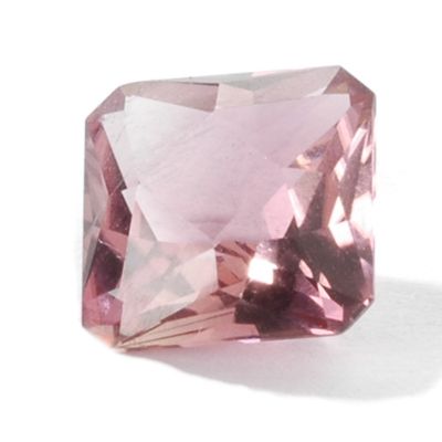 V29004 - 7 x 7mm Emerald Baguette Cut 1.50ct Nigerian Pink Tourmaline