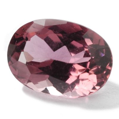 V29006 - 7 x 5mm Oval Cut 0.80ct Nigerian Rubellite Tourmaline