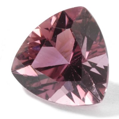 7 x 7mm Trillion Cut 1.25ct Nigerian Rubellite Tourmaline