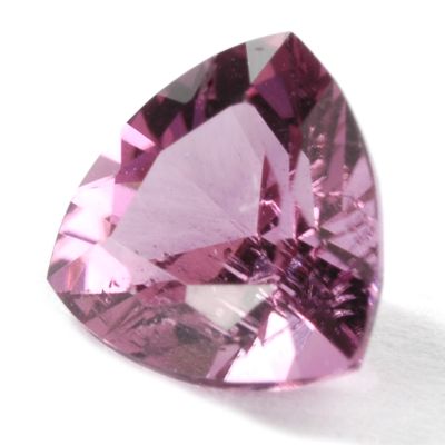 5 x 5mm Trillion Cut 0.40ct Nigerian Pink Tourmaline