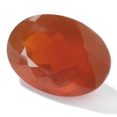 V29057 - 14 x 10mm Oval Cut 4.00ct Paraguay Cherry Opal 