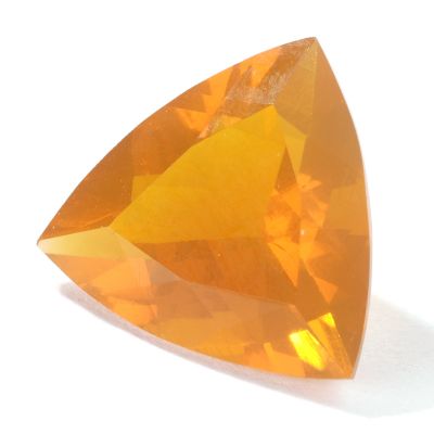 12 x 12mm Trillion Cut 3.05ct Paraguay Fire Opal