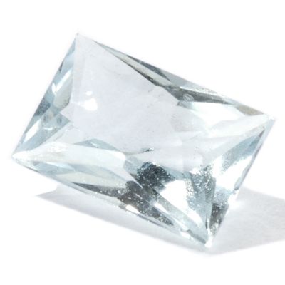 6 x 4mm Rectangular Scissor Cut 0.50ct Brazilian Aquamarine