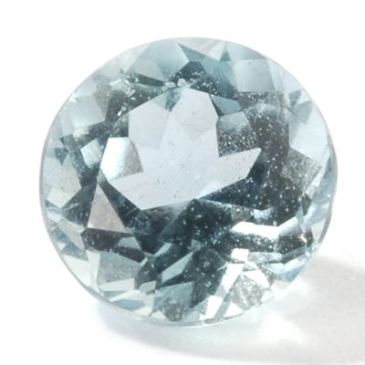5mm Round Cut 0.45ct Brazilian Aquamarine
