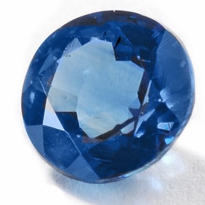6mm Round Cut 0.90ct Blue Kyanite