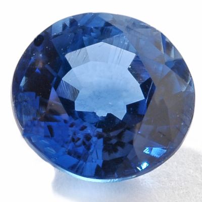 7mm Round Cut 1.45ct Blue Kyanite