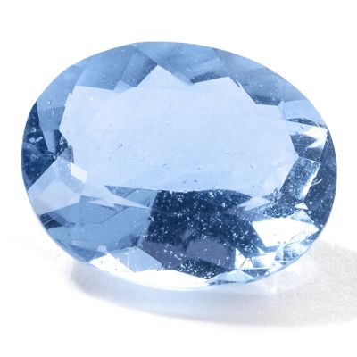 11 x 9mm Oval Cut 3.35ct Blue Fluorite