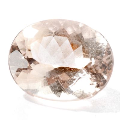 11 x 9mm Oval Cut 3.20ct Morganite