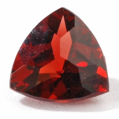 6 x 6mm Trillion Cut 0.80ct Red Mozambique Garnet