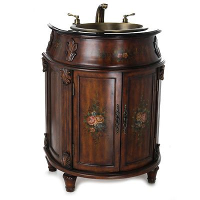 Handpainted Vanity Sink