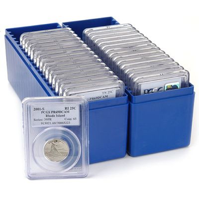 Statehood Quarters Clad Proof 1999-2004 Set