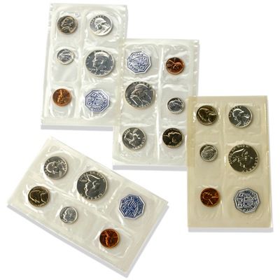 1961-1964 Silver Proof Sets