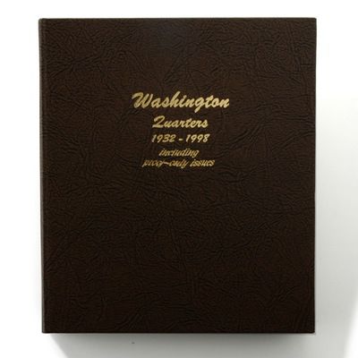 Washington Quarters Album 1932-1998 Dansco Album