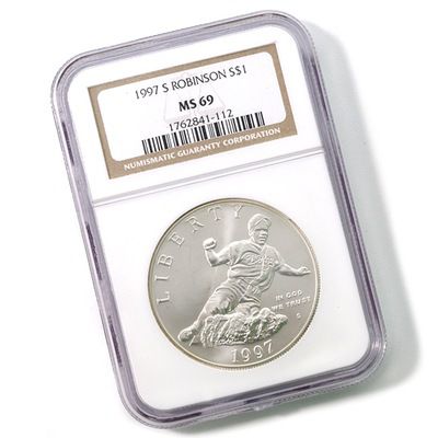 1997 S Jackie Robinson Silver $