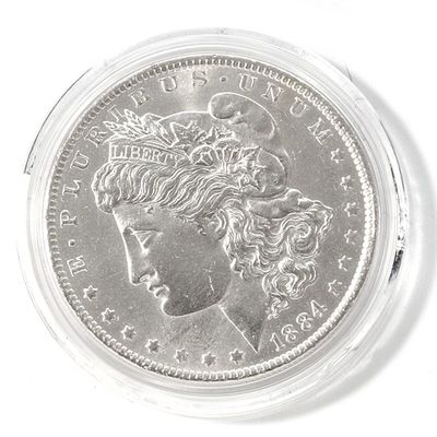 1884-O Morgan Silver Dollar BU