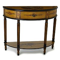 Rustic Demiline Console Table W/ Drawer - Shop NBC