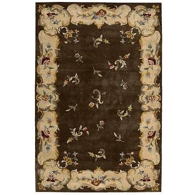 "Louvre" Mushroom 8' x 10'6" 100% Wool Rug