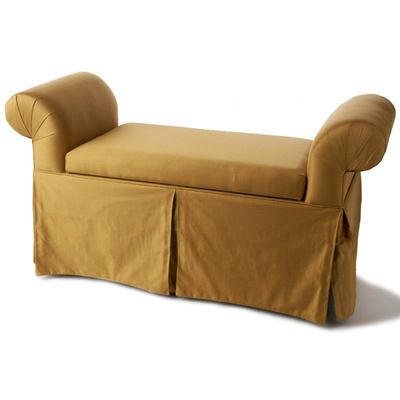 Skirted Storage Bench