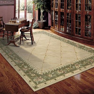 Ardenne 5' x 7'6" 100% Wool Rug - Beige