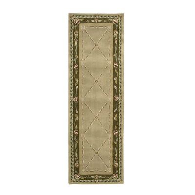 Ardenne 2'3" x 7'6" Runner 100% Wool Rug - Beige