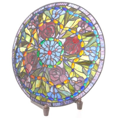 Rose Lit Plate