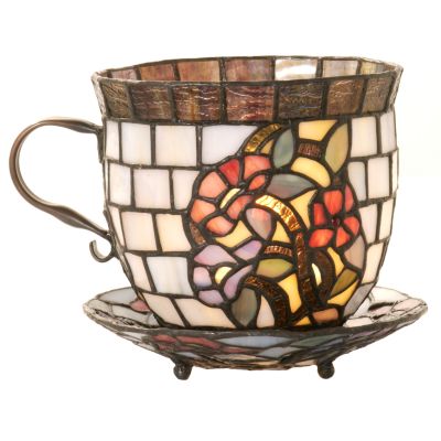 Spring Teacup Accent Lamp
