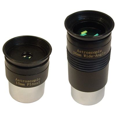 **Web Only** Galileo 10mm Plossl Eyepiece & 26mm Wide Angle Eyepiece