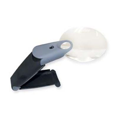 **Web Only** Carson FreeHand 2.5x Lighted Magnifier w 5x Spot Lens