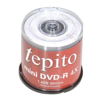 Tepito 50-Pack of Mini DVD-Rs
