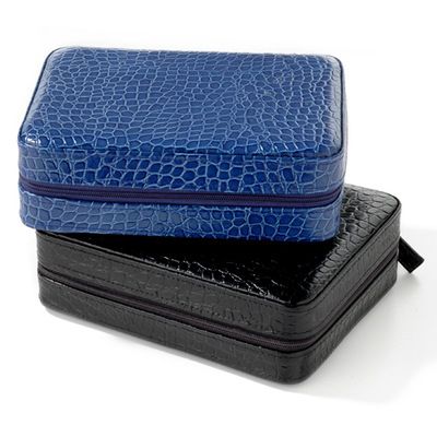 Swiss Watch International Four Slot Leather Watch Box
