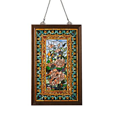 Gisela Rose Glass Panel