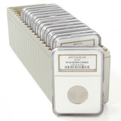2007 Clad Proof Set NGC PF69UC w/ Storage Cases