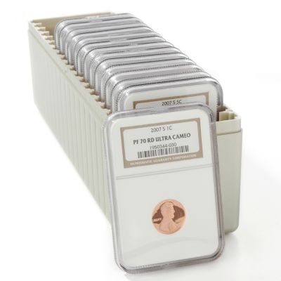 2007 Clad Proof Set NGC PF70UC w/ Storage Cases
