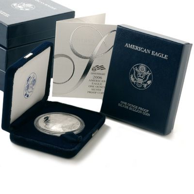 2006 Silver American Eagle Proof - 5 Count