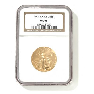 2006 $25 Gold American Eagle MS70