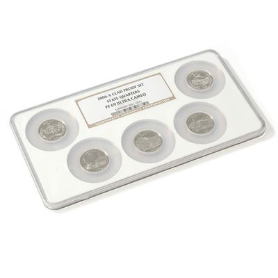 '06 S Clad Statehood Quarters PF69 UC in Mulitholder