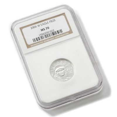 2006-W $25 Platinum American Eagle NGC MS70