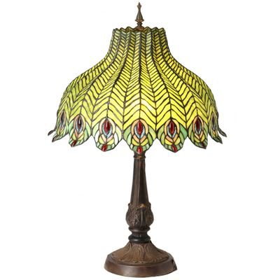 Peacock Paradise Table Lamp