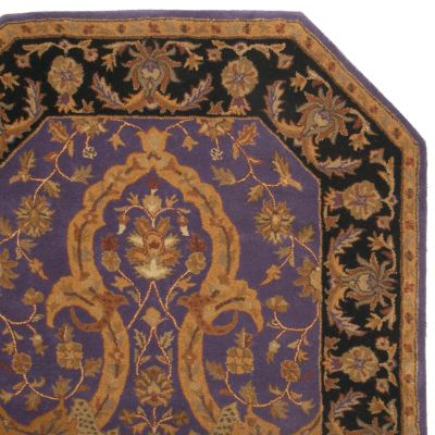 Purna 5' x 8' Octagon Handtufted Wool Rug