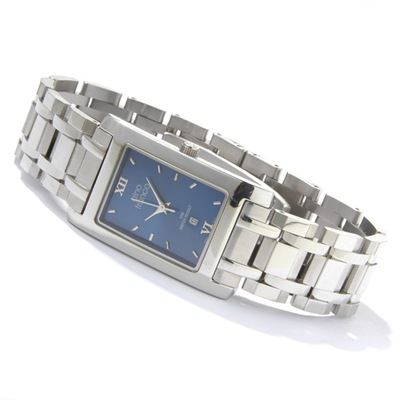 **Web Only** Gino Franco Men's Opera Stainless Steel Bracelet Watch