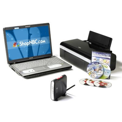 Toshiba 17" AMD Turion 64 X2 Dual-Core 2.0GHz Notebook Package