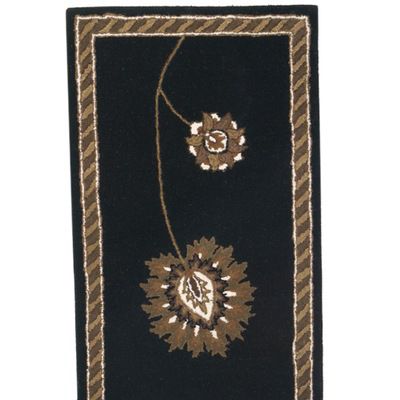 Ziya 2.5' x 8' Hand Tufted Wool Rug w 2' x 3' Scatter